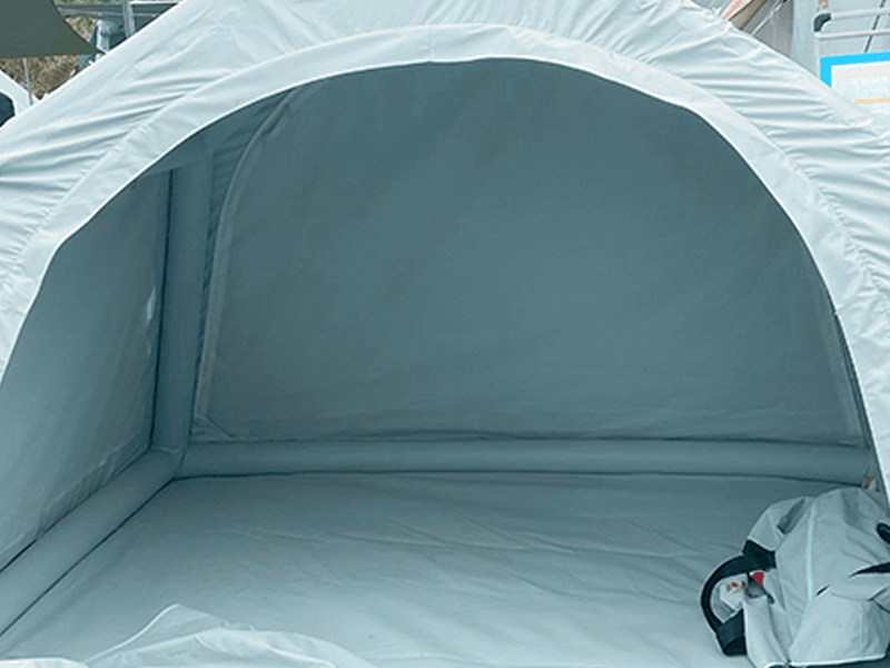0,9 мм ПВХ надувная палатка Водонепроницаемая воздушная палатка Открытый кемпинг Дышащая надувная палатка