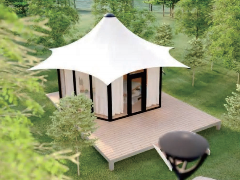 Надувная палатка с шестиугольной структурой серии Wild Luxury