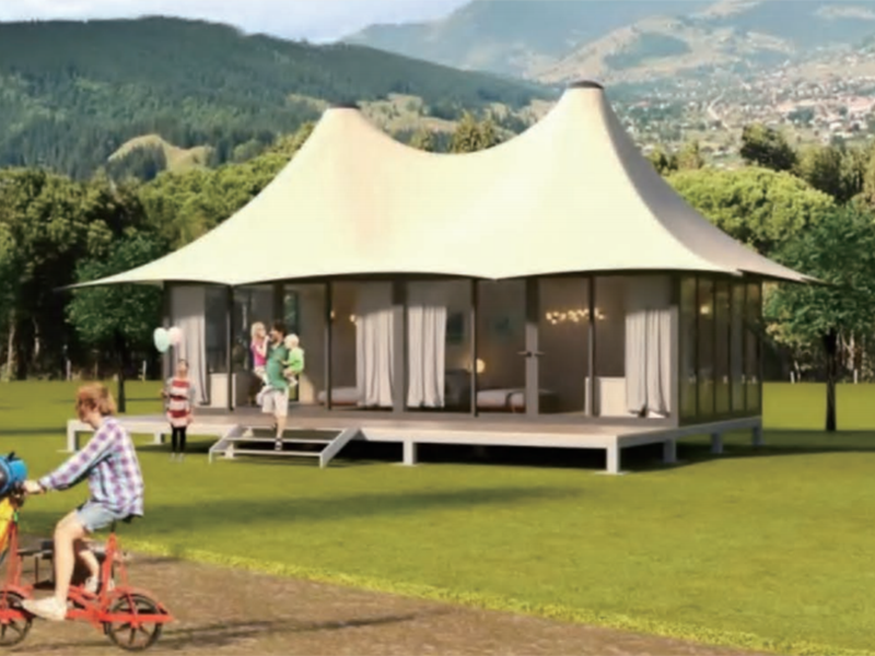 Надувная палатка с многослойной структурой серии Wild Luxury Series