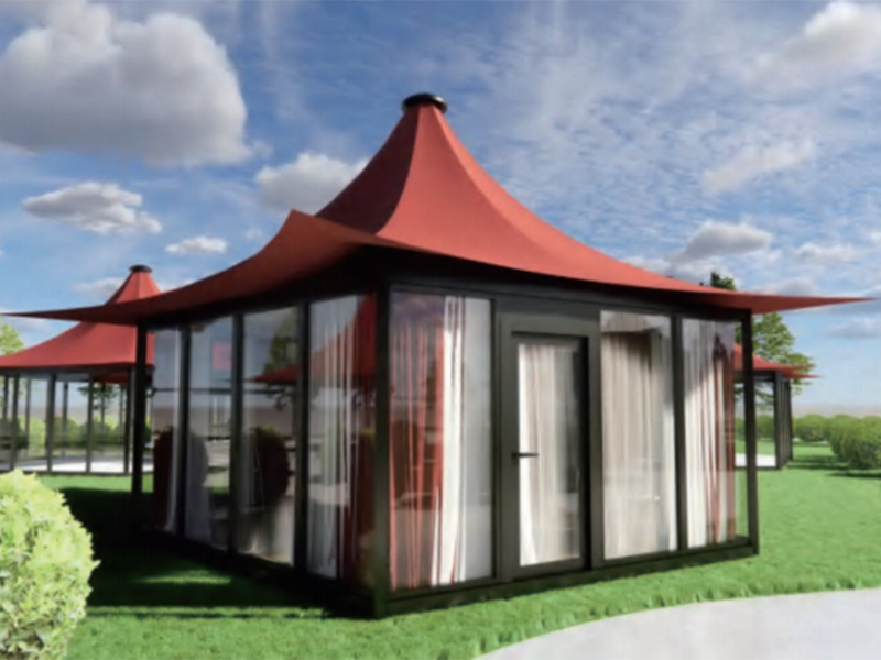 Палатка с четырехсторонней структурой серии Wild Luxury Series